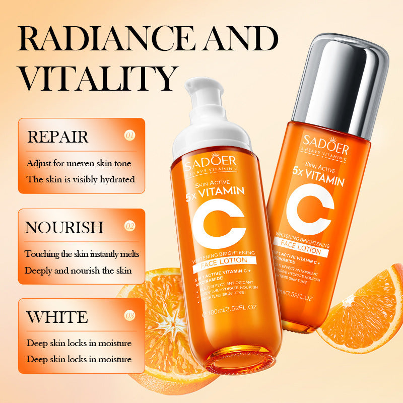 Full English Five-dimensional C Series SADOER Whitening Firming Moisturizing Water Cream