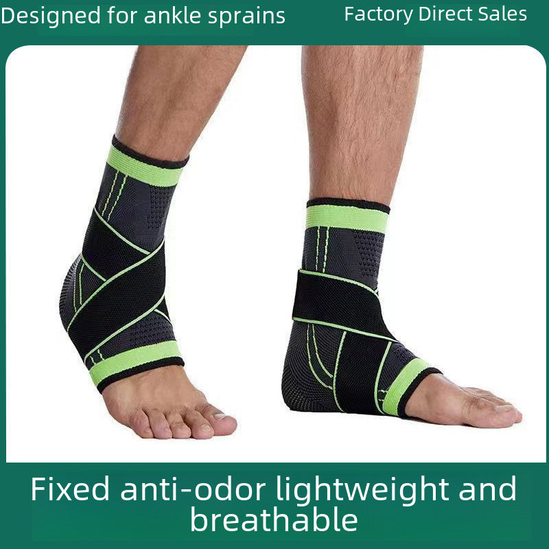 Sports Ankle Protection Cover Basketball Running Fitness Strap Pressure Anti-sprain Professional Ankle Protection Joint Fixation